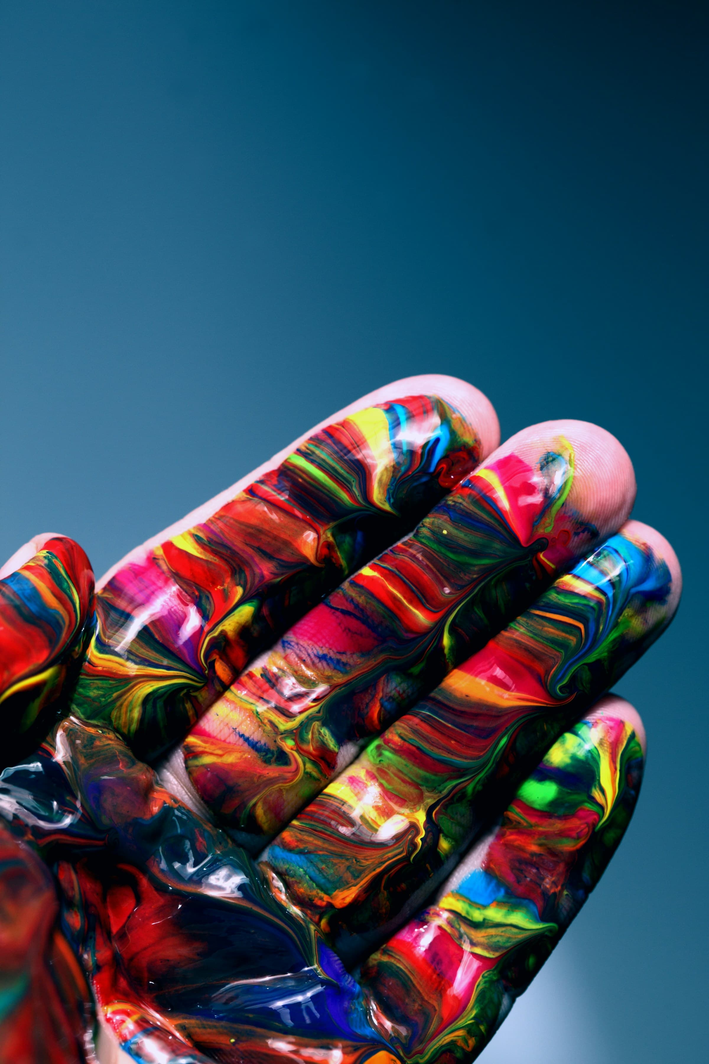 Colorful abstract art representing creativity and expression